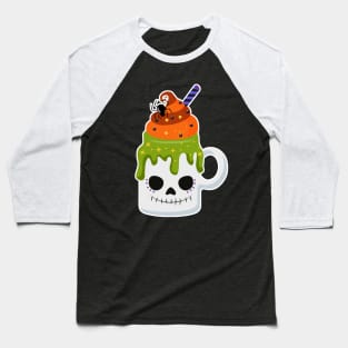 Cute Halloween Ice Cream Baseball T-Shirt